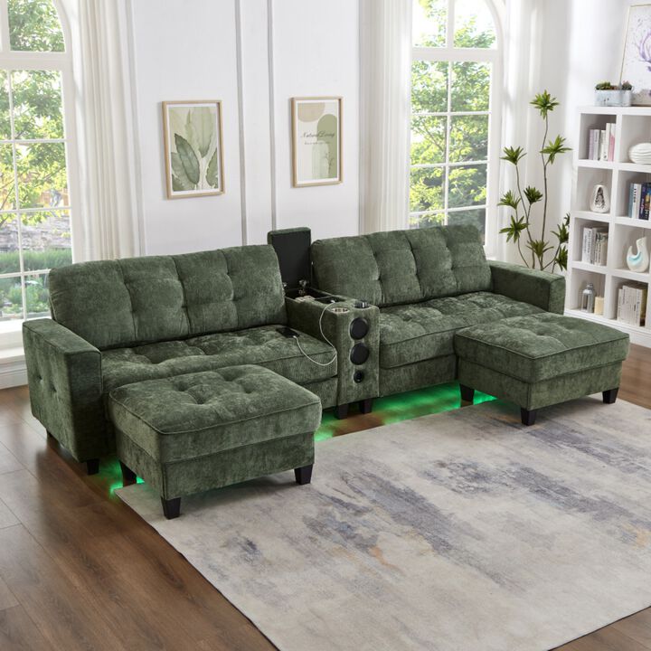 Jednel U-shaped Sectional Sofa