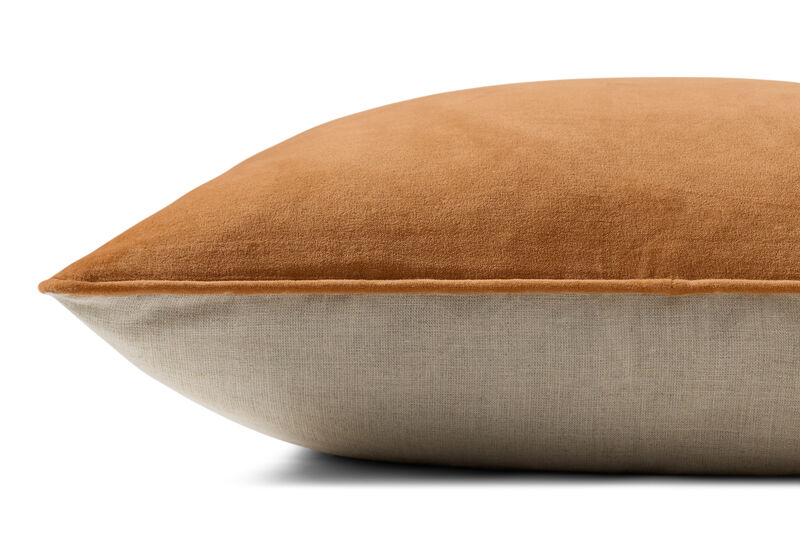 Lydia Rust 26''x26'' Cover w/Poly Pillow image number 4