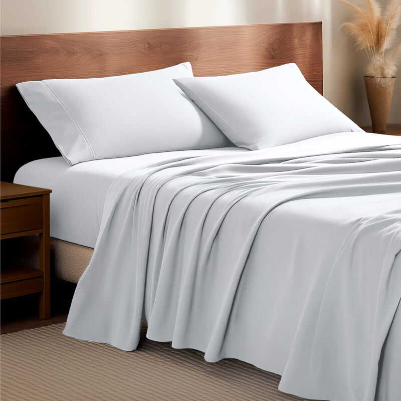 Soft & Cozy 100% Cotton Flannel Sheet Set image number 1