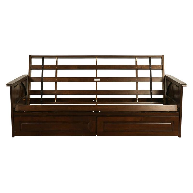 Phoenix Frame Queen-Espresso Finish-Frame only-Storage Drawers image number 0