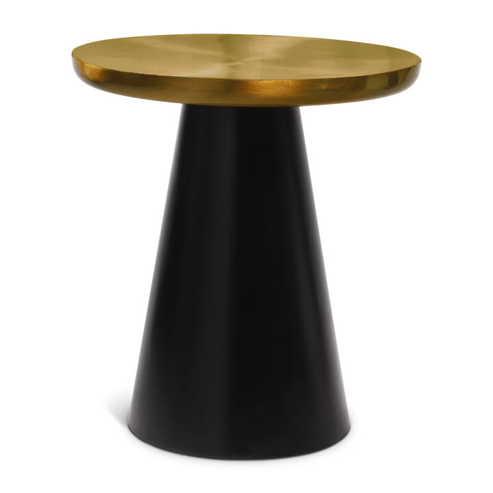 Meridian Furniture Martini Gold Iron End / Side Table