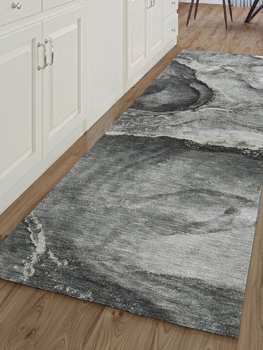 Odyssey OY14 Charcoal 2'3" x 7'6" Rug