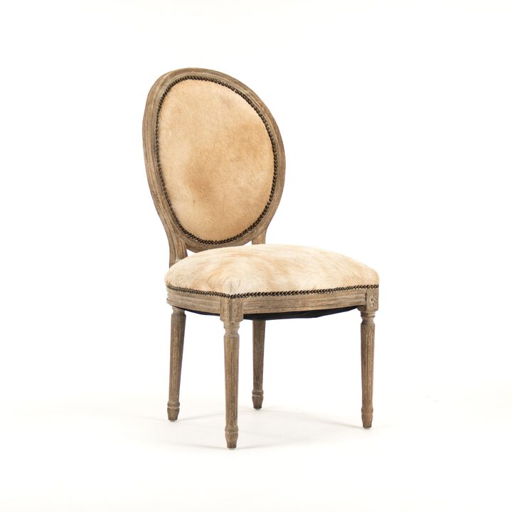 Medallion Cowhide Chair B004 E272 Cow B
