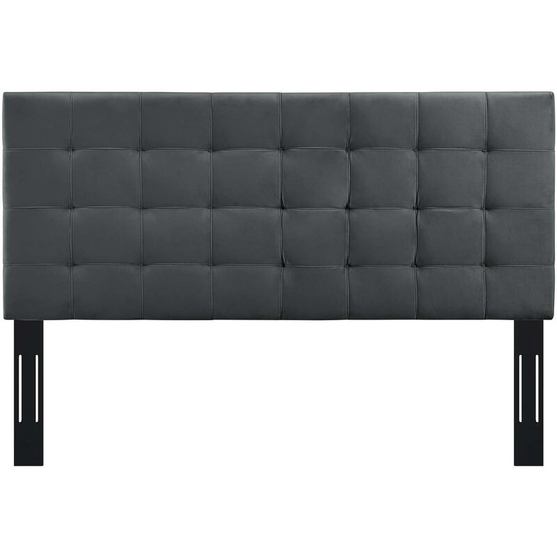Modway - Paisley Tufted Full / Queen Upholstered Performance Velvet Headboard image number 2