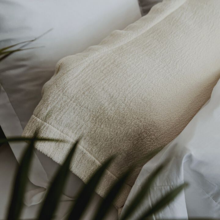 Waves Euro Sham Organic Cotton