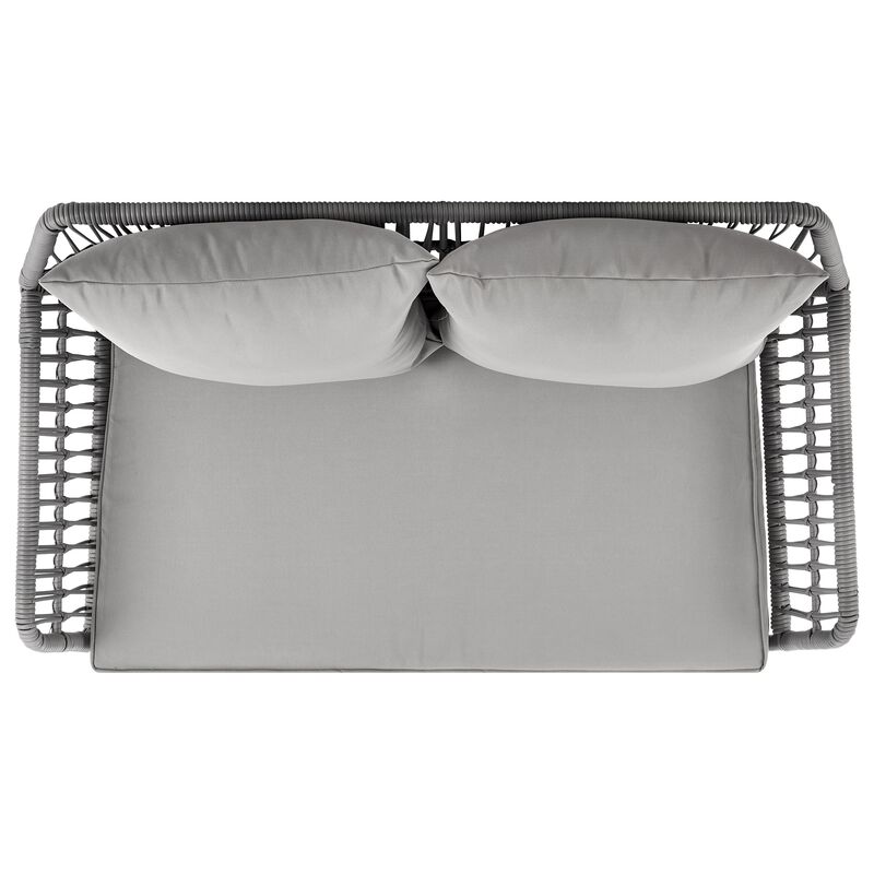 Portofino Gray 4-Piece Patio Set