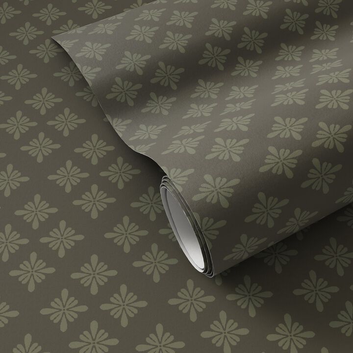 Conspectus Wallpaper by Getty Images - Conspectus Olive Night I