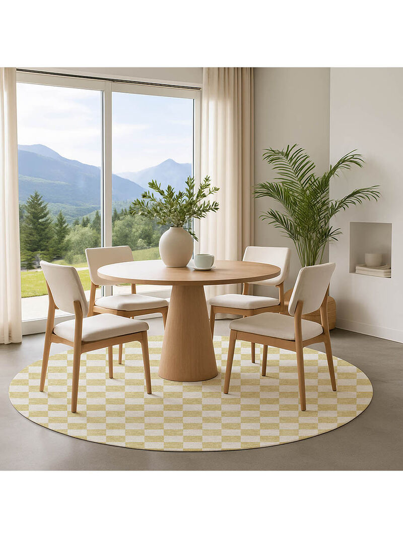 The Reserve TR7 Wheat 8' Round Rug