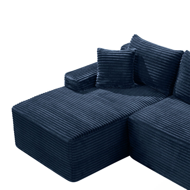 Dorcro 94.5" Cloud Modular Sectional Sofa image number 6