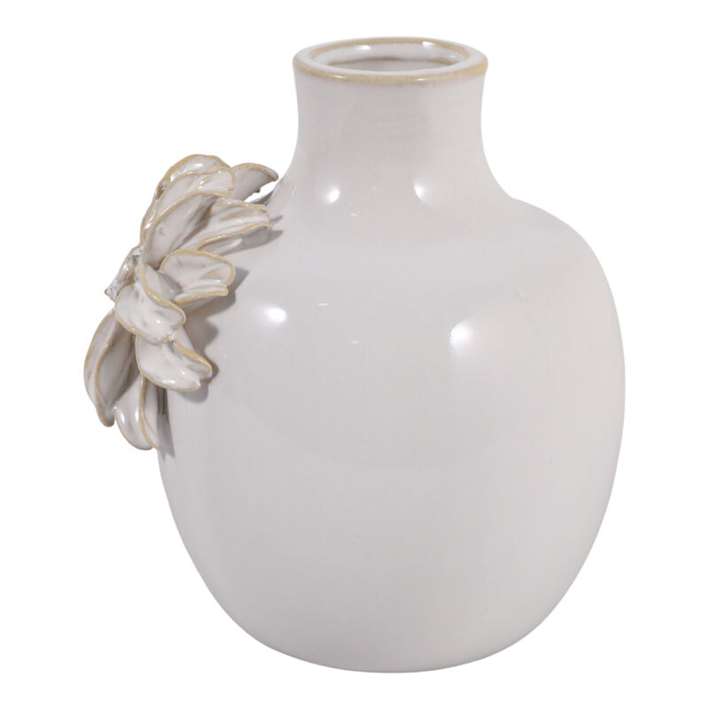 Dahlia Applique Tall Bud Vase image number 5