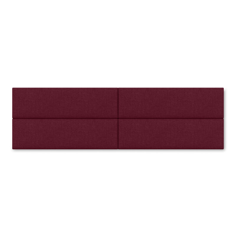 Jaxx Panelist Modern Padded Headboard – Set of 4 Wall Mounted Panels