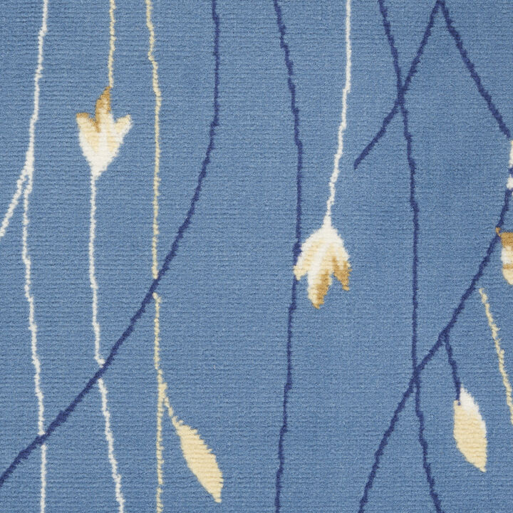 HomeRoots Abstract Non Skid Area Rug