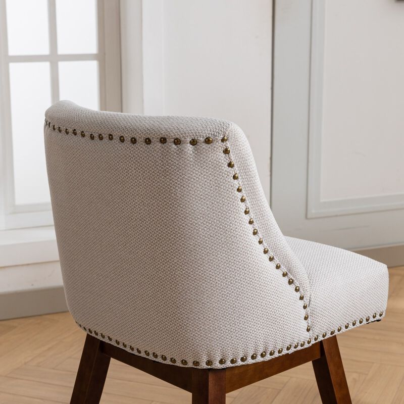 Streamdale Ergonomic Swivel Chair with Curved Back for Enhanced Comfort image number 7