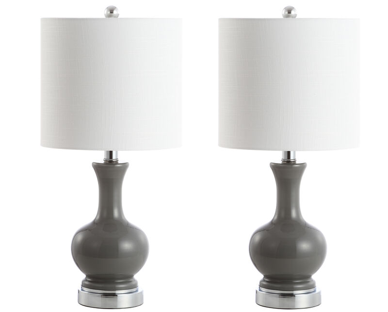 Cox Glassmetal LED Table Lamp (Set of 2)