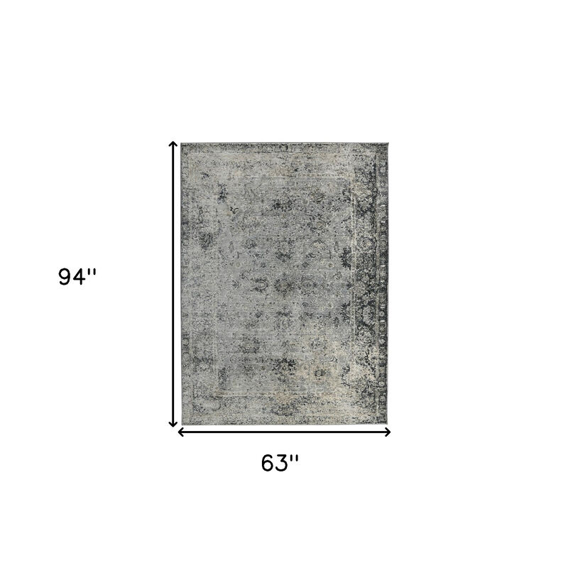 HomeRoots 8' X 10' Brown And Gray Wool Plaid Hand Tufted Area Rug image number 5