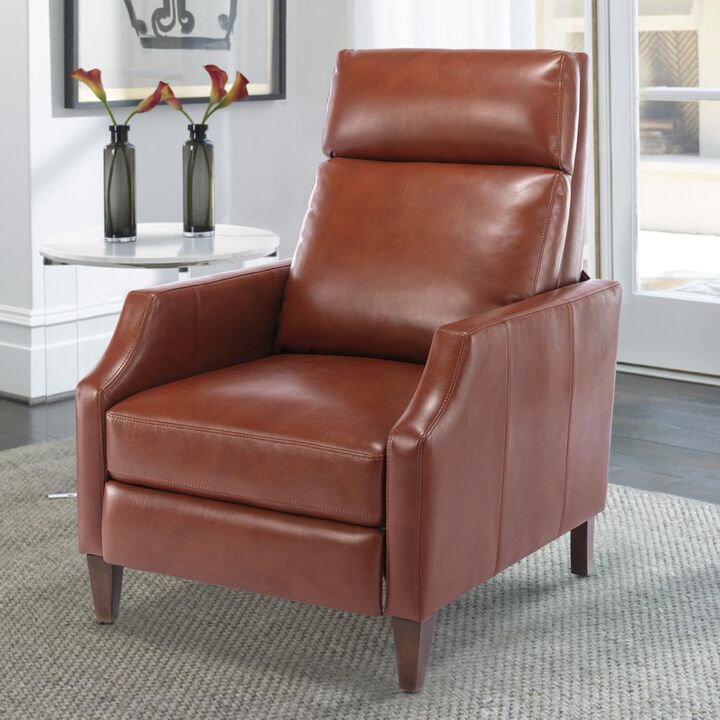Comfort Pointe Balantyne Push Back Recliner - Caramel
