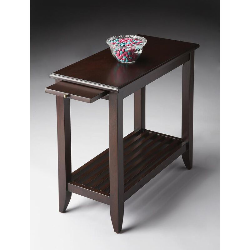 Butler Specialty Irvine Merlot Side Table, Dark Brown