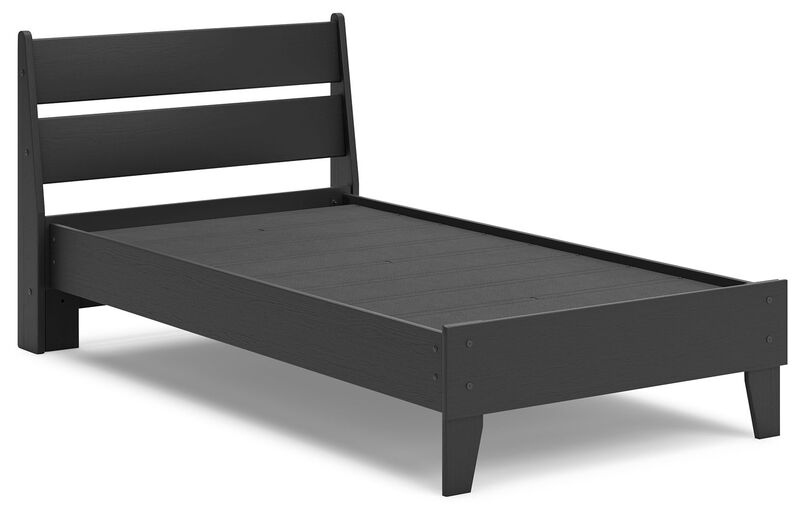 Twin Panel Platform Bed