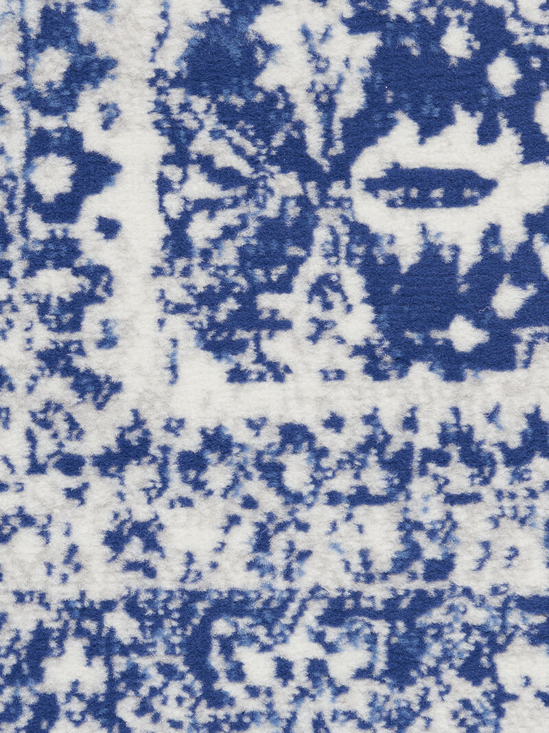 Whimsicle WHS15 Ivory/Navy 4' x 6' Rug