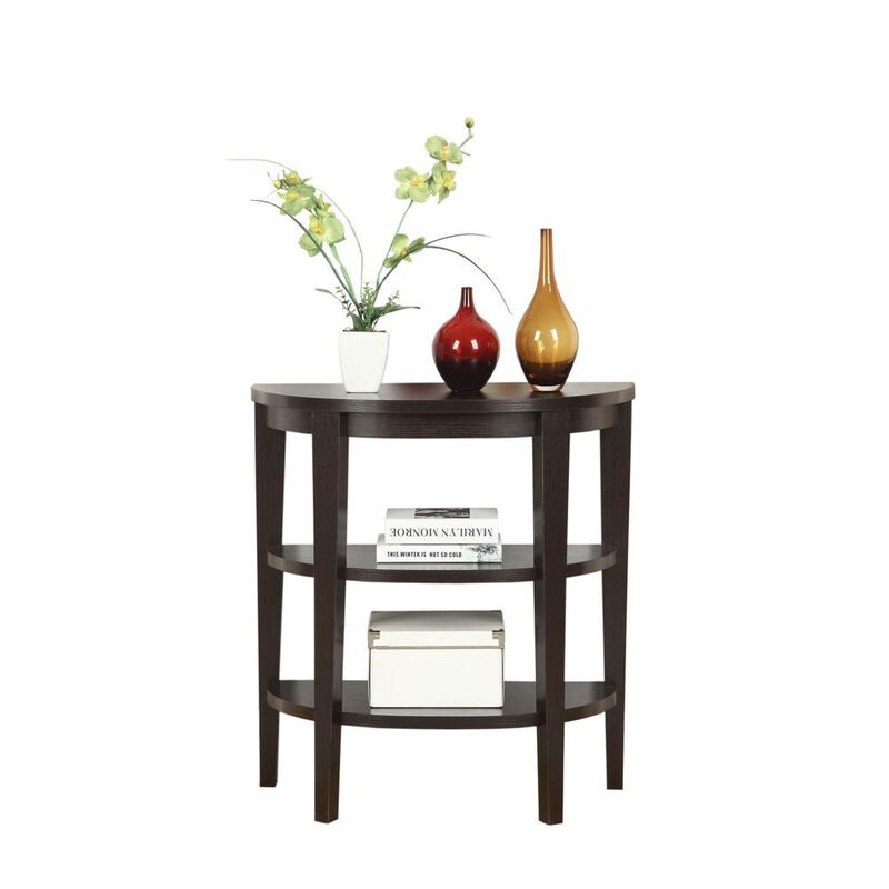 Convience Concept, Inc. Newport 3 Shelf Console