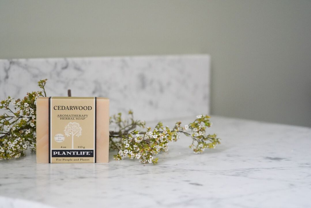 Plantlife Bar Soap - Cedarwood 2 Pack