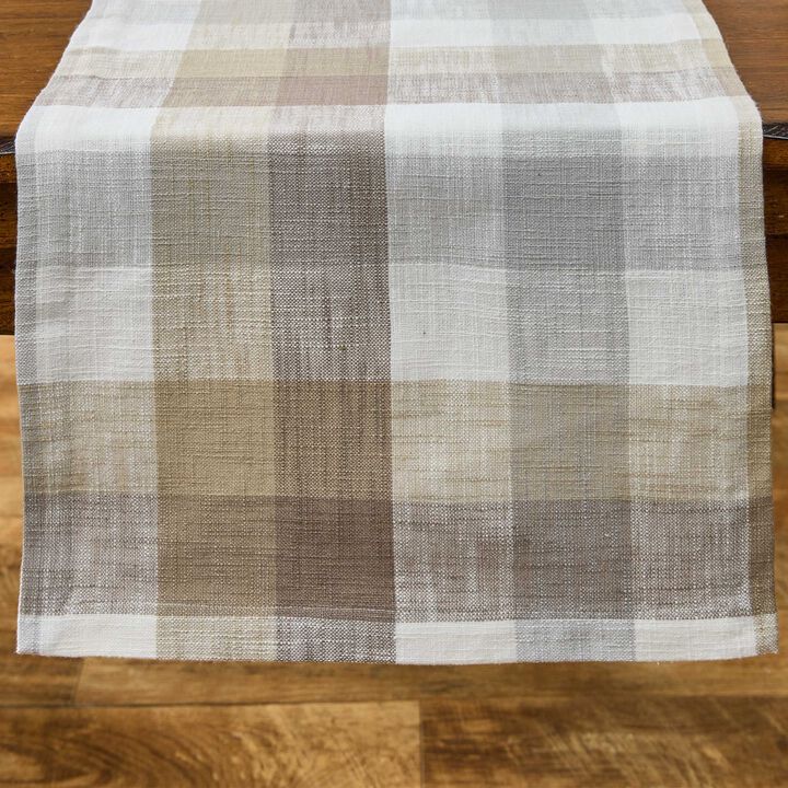 Split P Bentley Plaid Table Runner