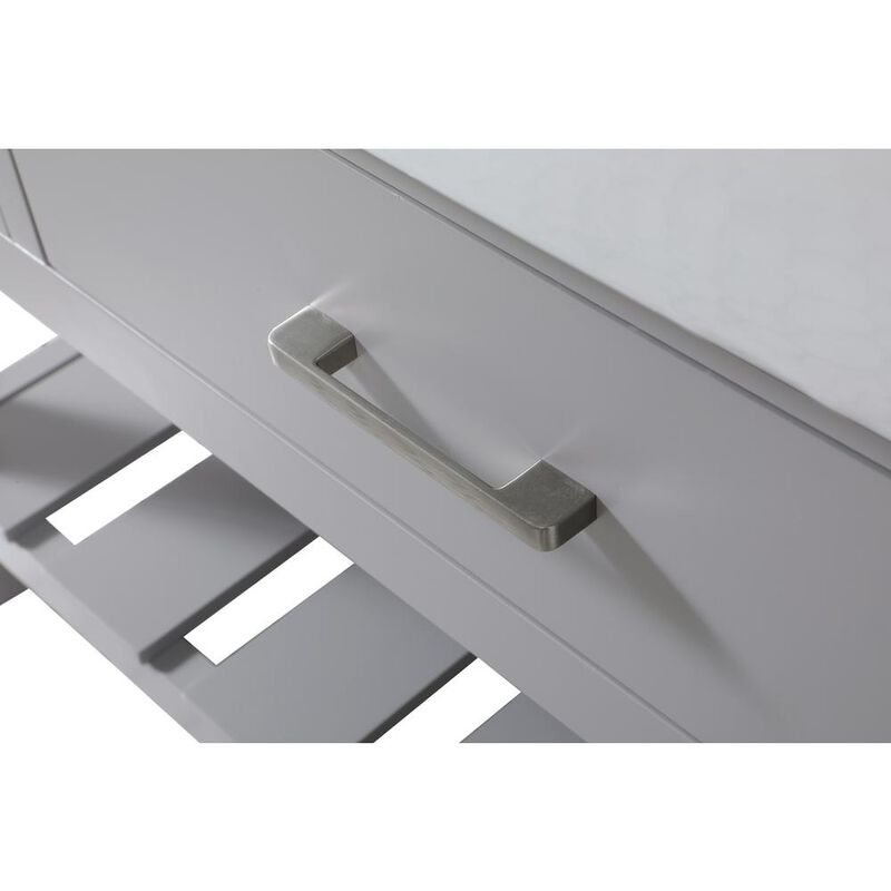 Elegant Kitchen and Bath 48 inch Single bathroom vanity in grey