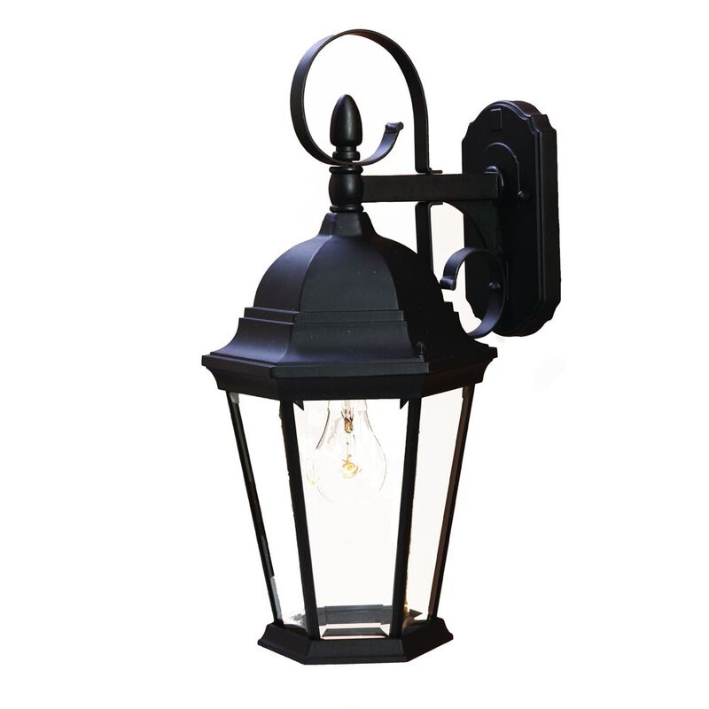 Wall-Mounted Swing Arm Lantern Light &ndash; Elegant Hanging Exterior Lighting for Home Entrances
