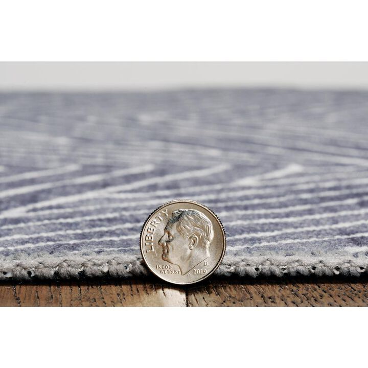 Linon Washable Fuller Grey/Ivory, Rug