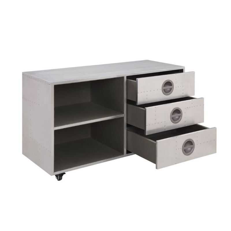 Acme Furniture Desk, Aluminum