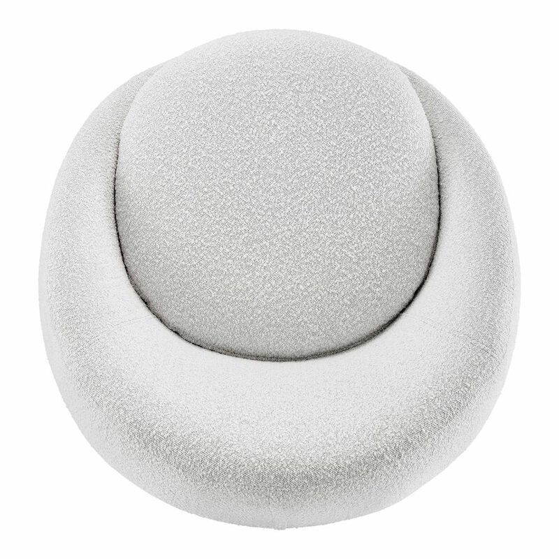 New Pacific Direct Adelmo Fabric Swivel Accent Chair