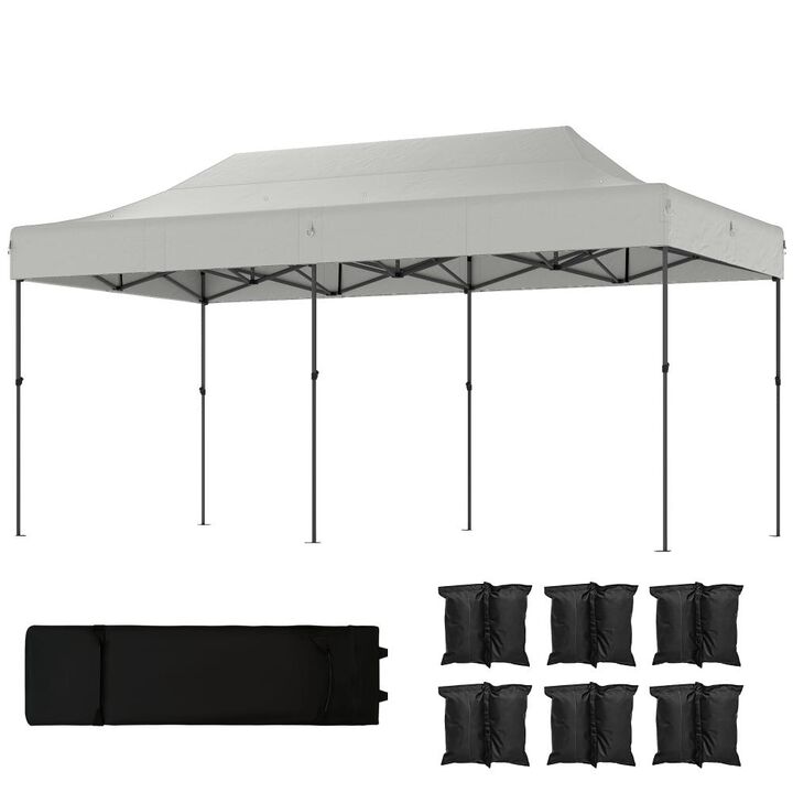 Hivvago Heavy Duty 10x20 Pop Up Tent