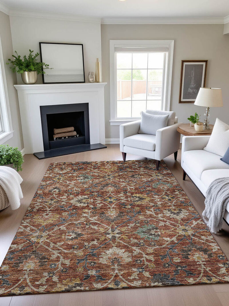 Silk Road SR4 Paprika 3' x 5' Rug