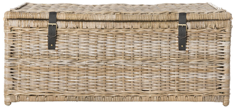 Caden 46" Wicker Storage Trunk image number 7