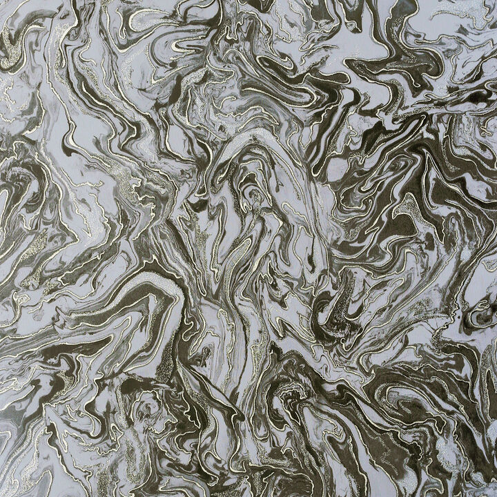 Osgood Charcoal Marbled Wallpaper (Set of 2)