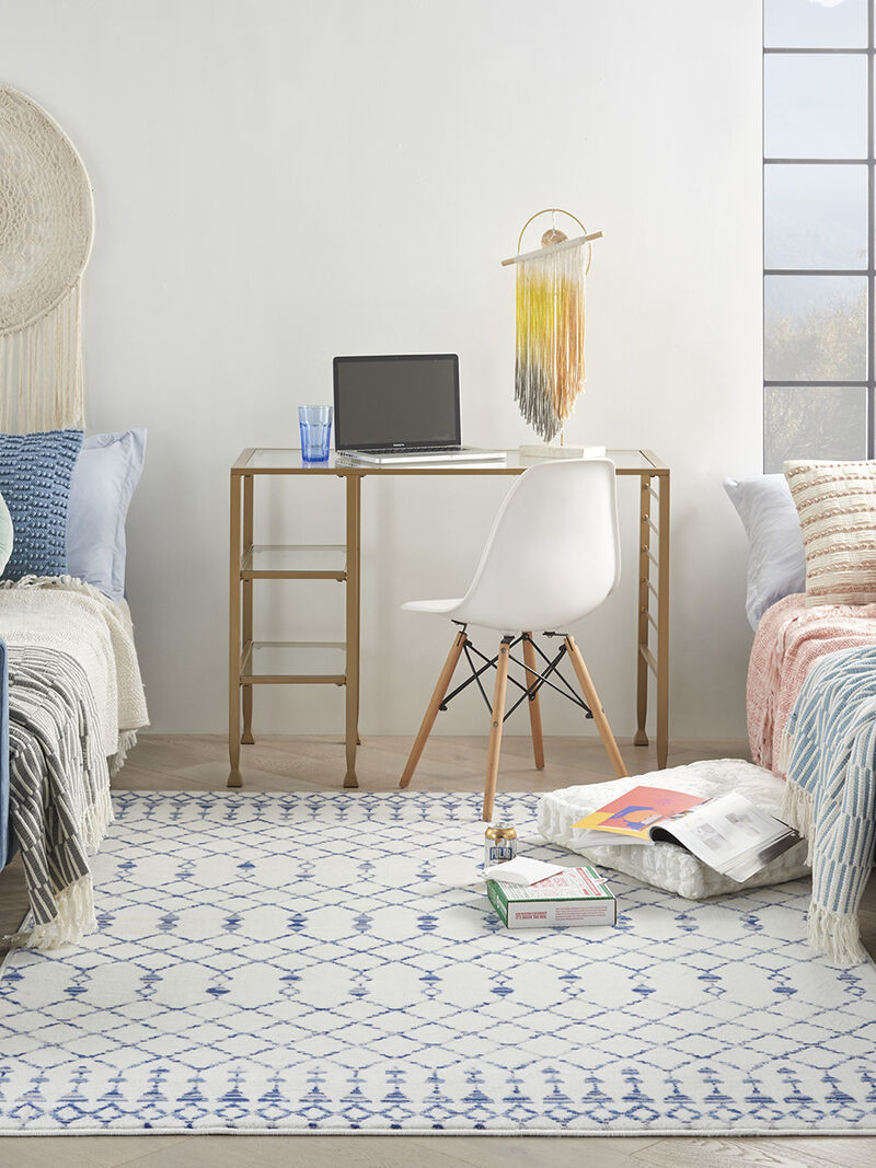 Whimsicle WHS02 Ivory 6' x 9' Rug