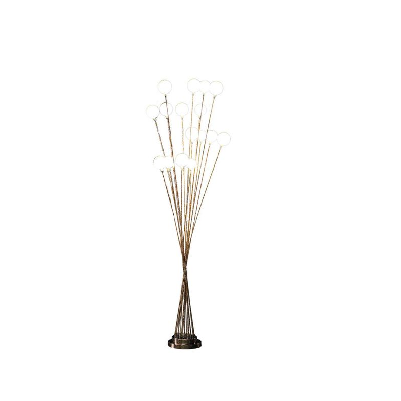 Streamdale Golden Chrysanthe 62" 16-Light Floor Lamp
