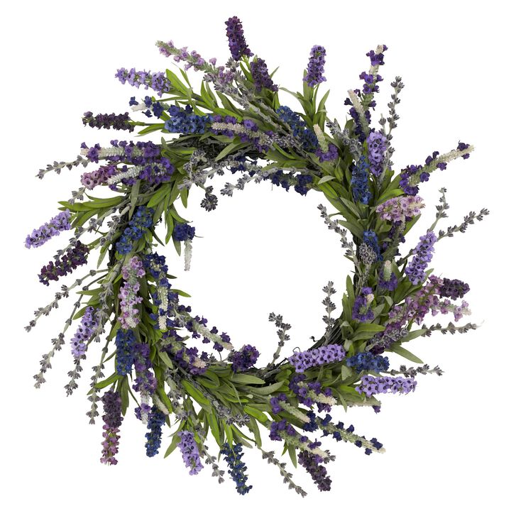 HomPlanti 20" Lavender Wreath