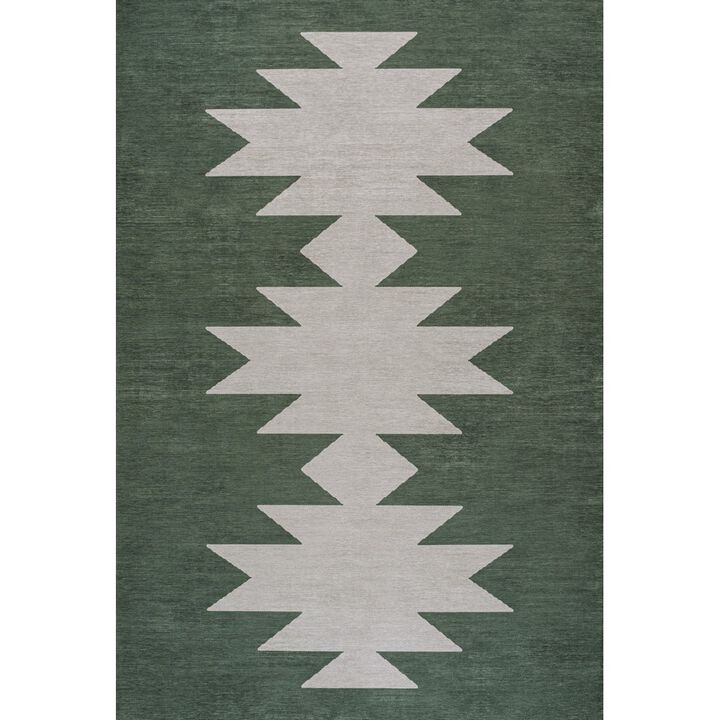 Chayton Minimalist Geometric Machine-Washable Indoor Area Rug