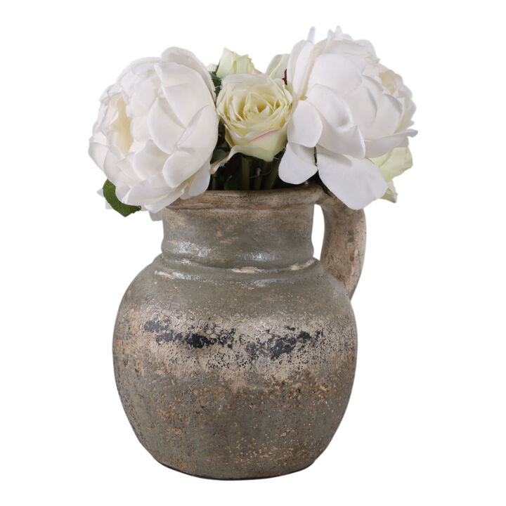 Terracotta Jug With Handle