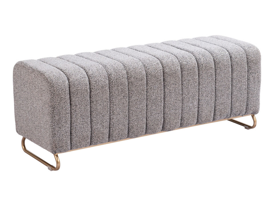 Pender Bench Stone Gray
