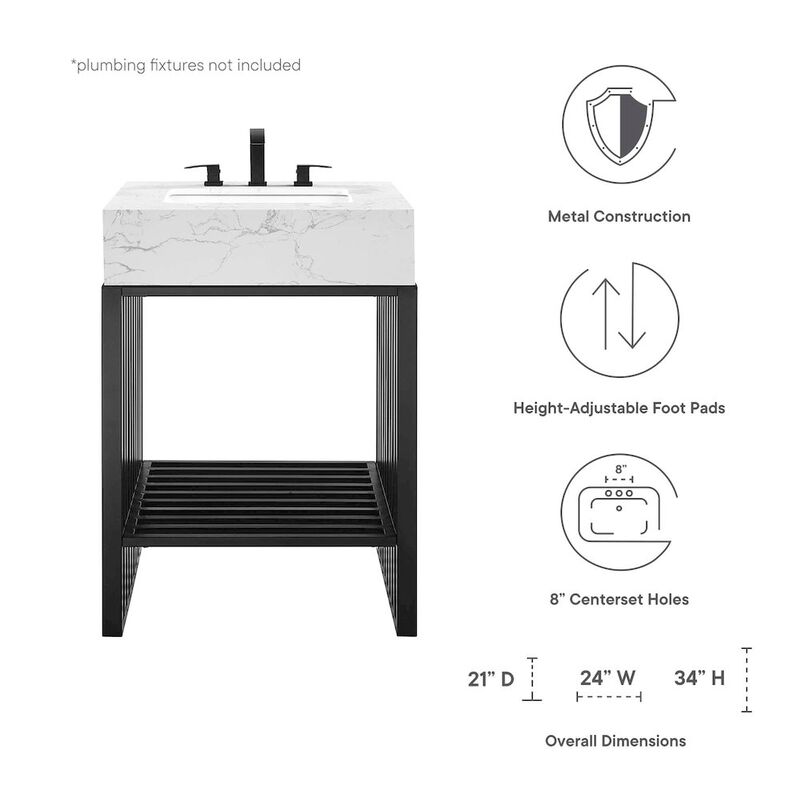 Gridiron 24" Bathroom Vanity image number 1