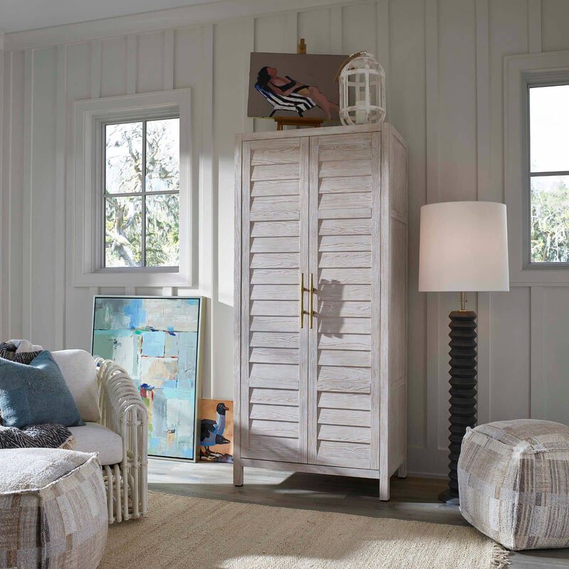 Coastal Living Accordion Floor Lamp
