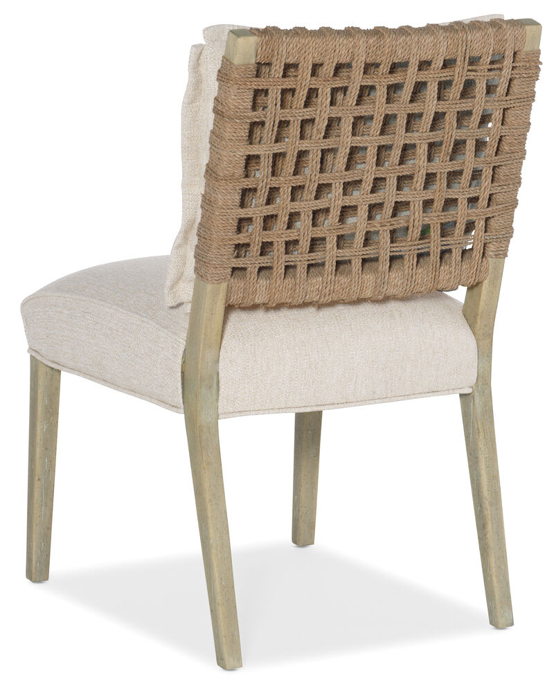 Surfrider Woven Back Side Chair