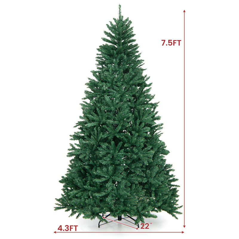 Artificial Christmas Tree with Sturdy Folding Metal Stand for Holiday Decor image number 4