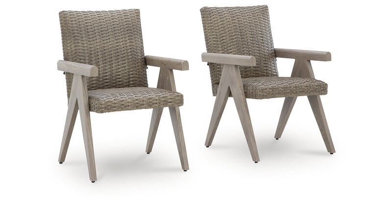 Carisbo Outdoor Arm Chair (Set of 2) image number 0