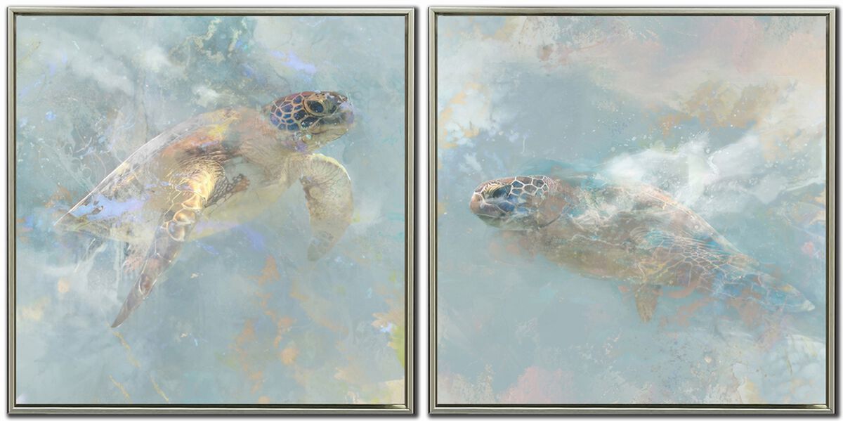 Oceanic Turtle (Set of 2)