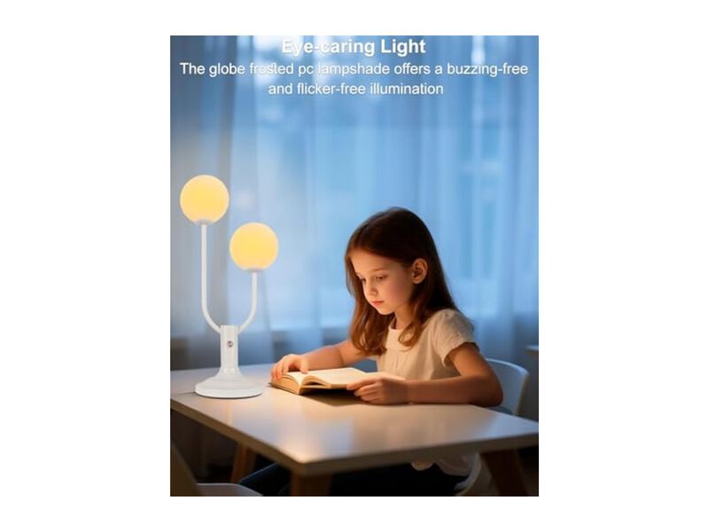 Dimmable Modern Mid Century Desk Lamp For Living Room Bedroom Home Office image number 1