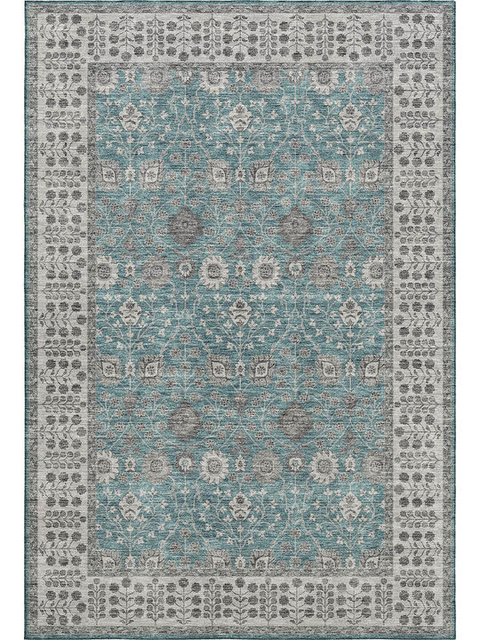 Hatay HY8 Teal 10' x 14' Rug