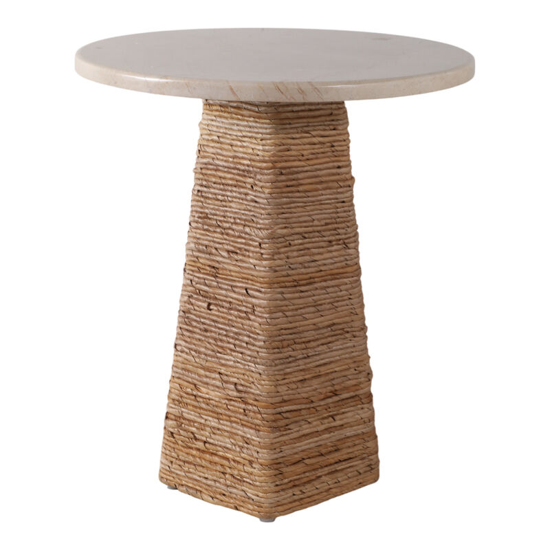 Marble Top Pandan Accent Table image number 2